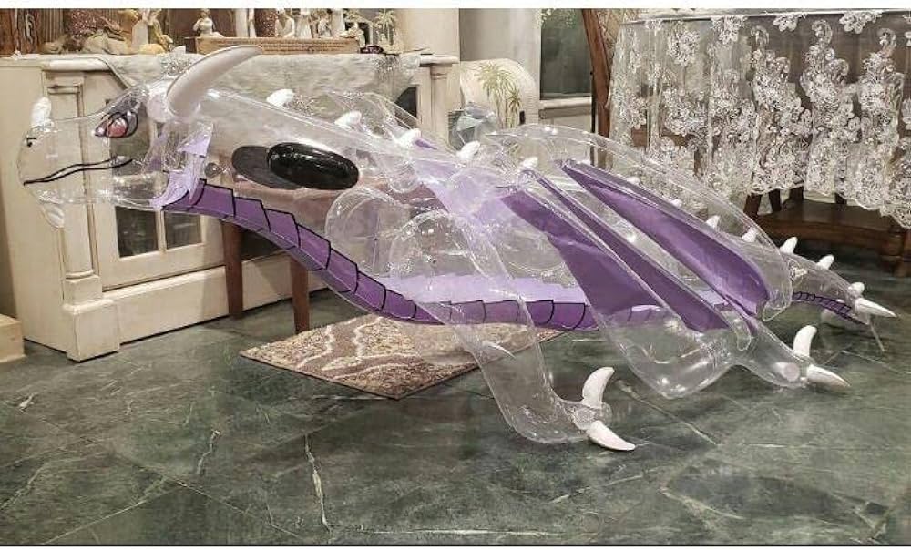 ホワイトドラゴン　ツヤあり　フロート　空気ビニール風船　浮き輪　レア　希少 Amazon | ドラゴン ツヤあり フロート 空気ビニール風船 浮き輪
