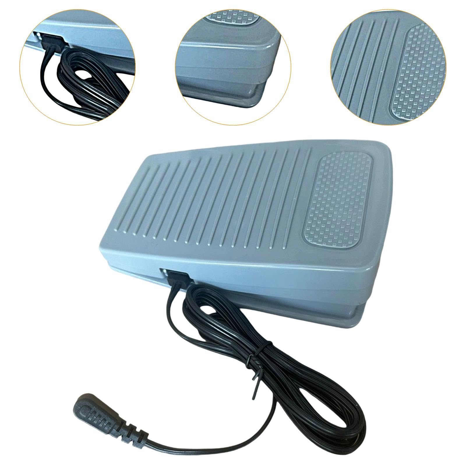 Harilla Pedal de Control de pie C-9000 con Cable de alimentación para 413113701