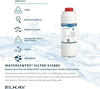 Vista 2 de Elkay WaterSentry 51300C - Filtro con certificación NSF/ANSI de microplásticos (individual) (llenadores de botellas)
