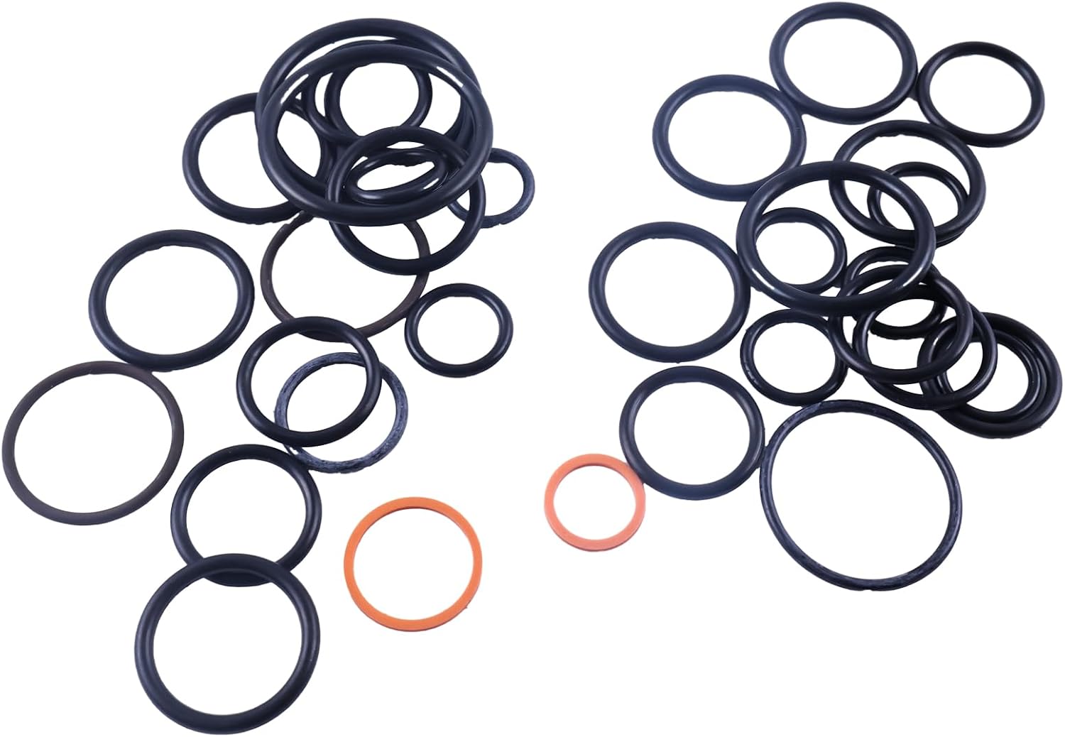 External Fitting Valve Seal Kit 7123965 Compatible with Bobcat Loader A300 A770 S130 S150 S160 S175 S185 S205