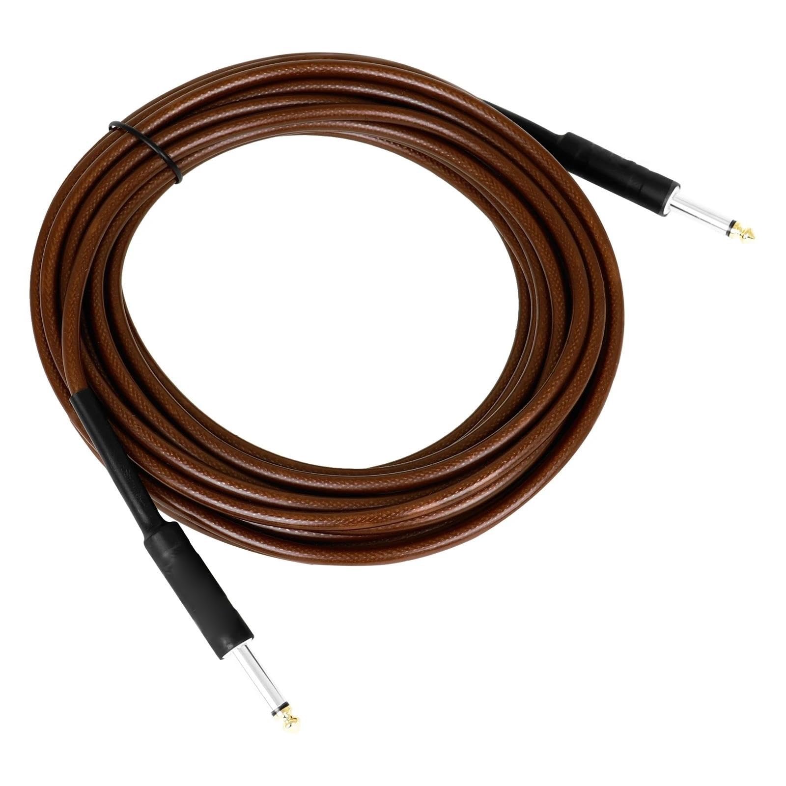 Kabel Do Gitary Kabel Do Gitary Elektrycznej I Basu Linia Redukcji Szumów 6,5 Mm