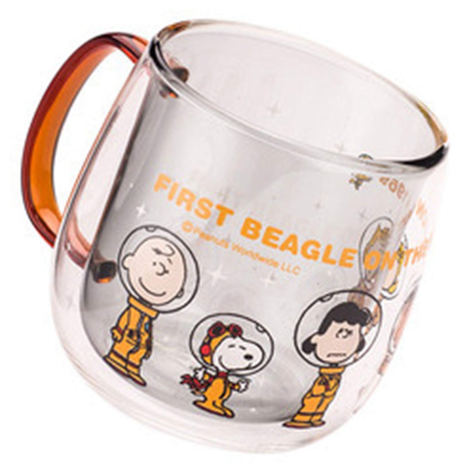 スヌーピのコップ Amazon.co.jp: スヌーピー マグカップ 360ml 耐熱ガラス ガラスコップ