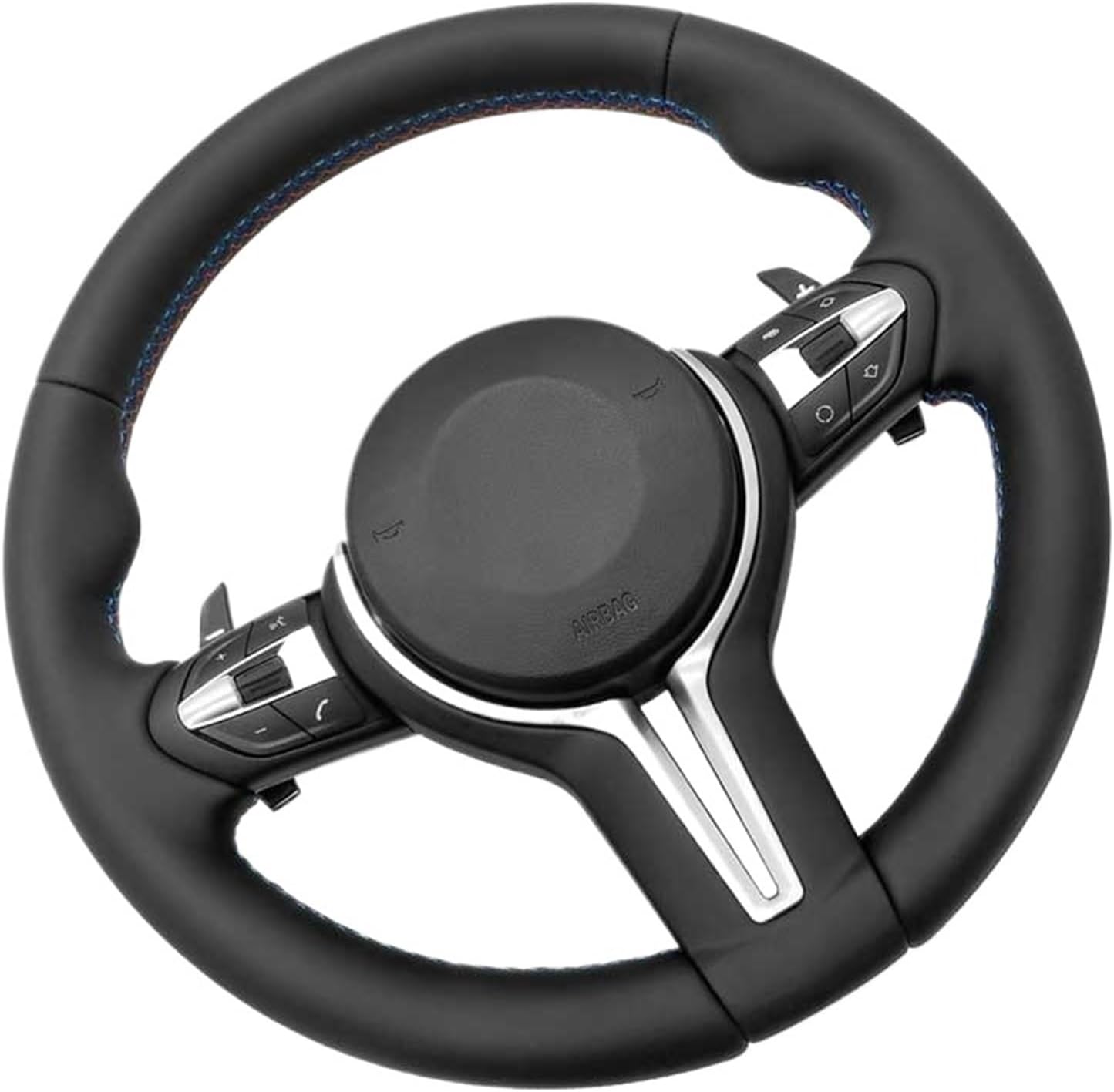 Old To New Upgrade Steering Wheel For BMW X5 X6 E70 E71 E72 E81 E82 E84 E87 E88 E89 3 Series E90 E91 E92 E93 E60 Car Accessories(Style 01)
