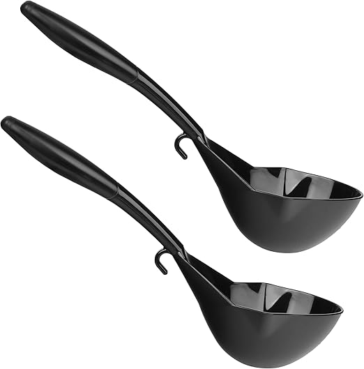 IMPRESA [2 Pack] Canning Ladle Set 8oz Ladle w/Angled