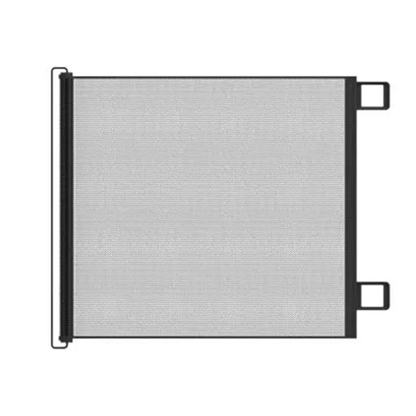 Retractable Pet Gate Childproof Net Indoor Mesh Fence For Dogs Kitten No-Drill Cat Baffle For Hallway Stairway Balcony Yard Door Easy Installtion(110x80cm)