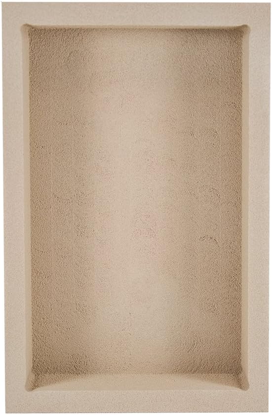 Noble Preformed 314 Wide Shower Niche Modern Bathroom Storage Solution with Adjustable Shelf Waterproof Easy Install Ideal for Toiletries Shampoo Shower Accessories