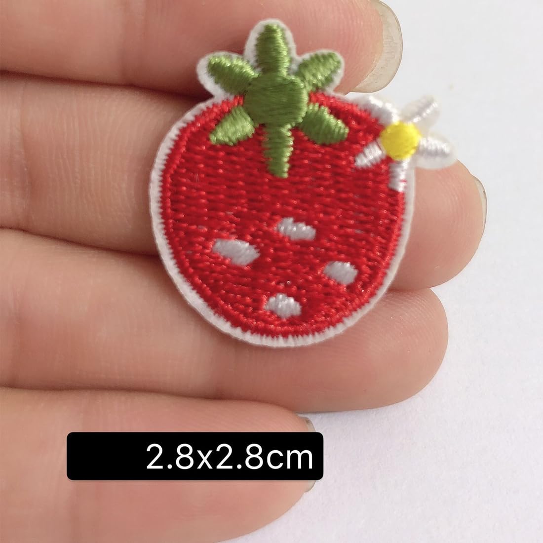 Amazon.co.jp: XUNHUI ワッペン 桃 いちご バナナ サクラン ボ リンゴ