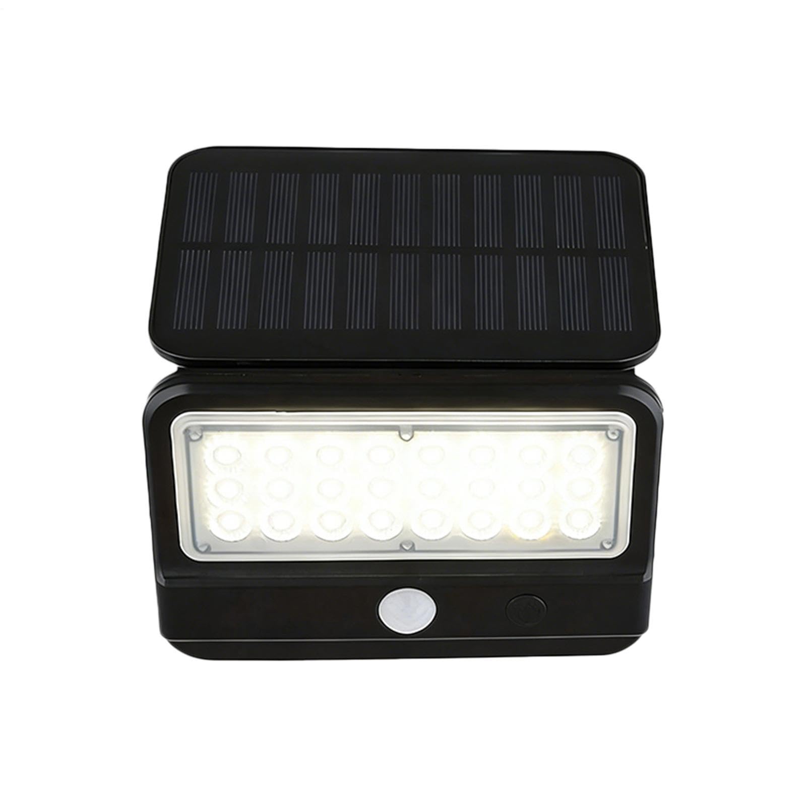 Luz solar exterior impermeable con sensor de movimiento para pasarela y césped 8