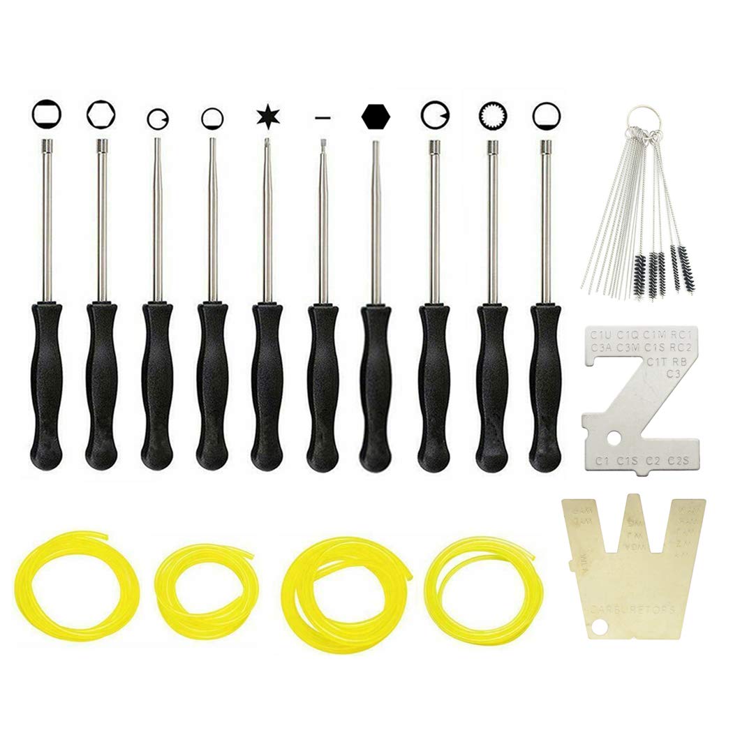 Buy ANTO Carburetor Adjustment Tool Set 10 PCS 500131 ZT1 Metering Lever Adjustment