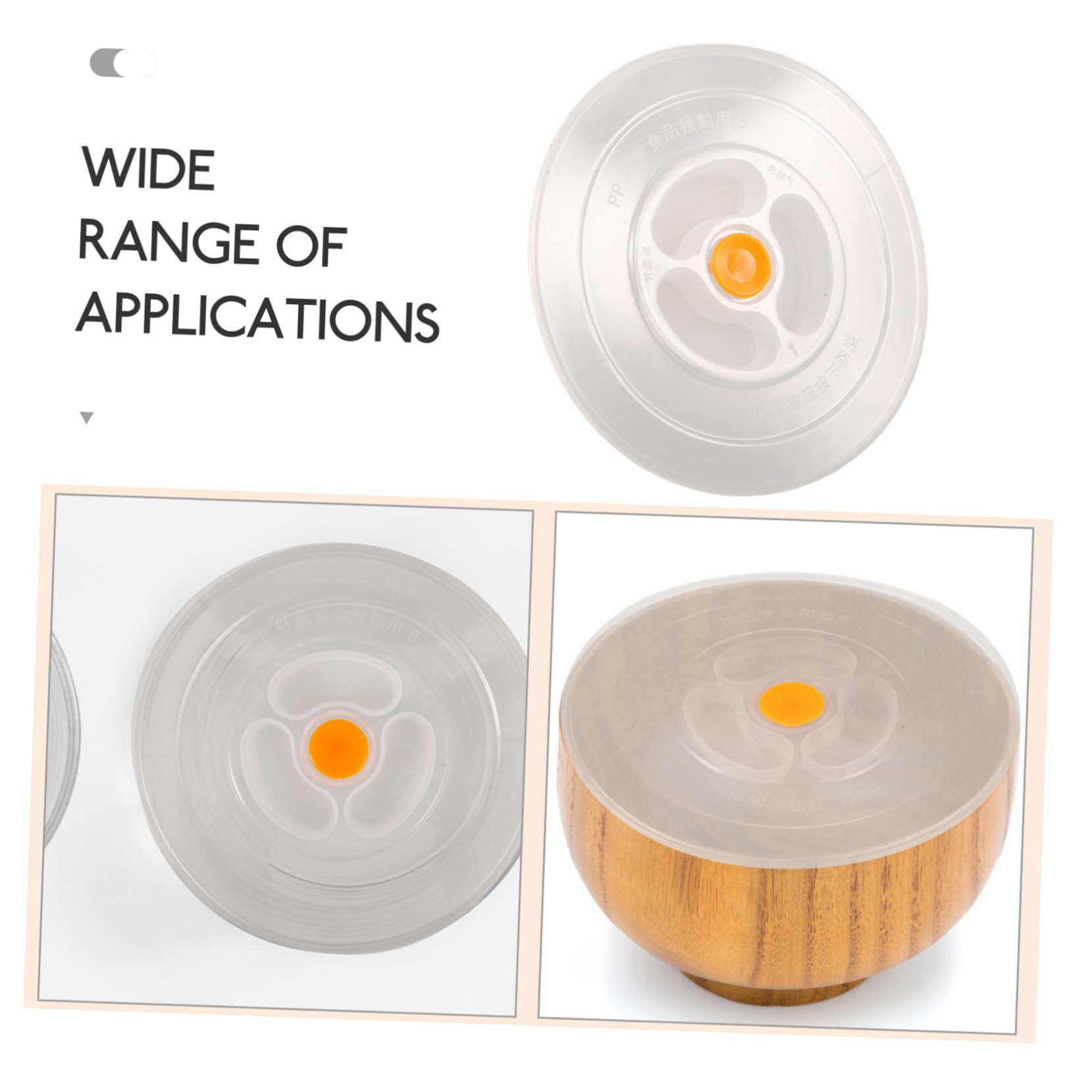 Cabilock 5 Fundas Térmicas Para Fiambrera Tapa Redonda Para Taza Tapa Redonda Para Taza Cubierta Para Cuenco Bento Cubierta De Barril Aislada Cubiertas Para Platos De Reutilizable