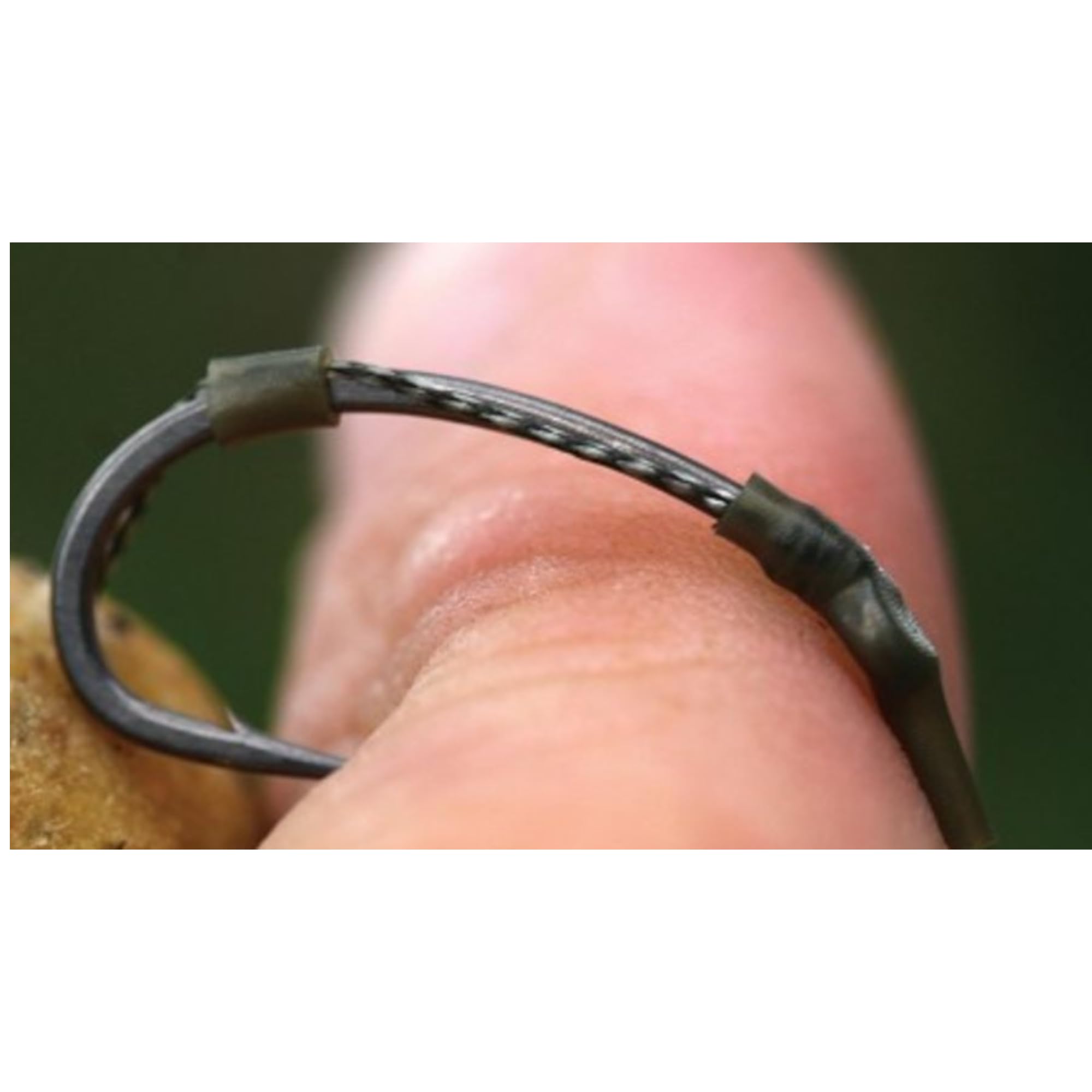 Set 10 Ami da Pesca Curve Shank N4 - Set Pesca Carpa - Ami Carpfishing - Ganci alla Pesce - Kit Pesca Lago - Pesca Accessori per Boilies - Method Feeder Fishing Hook - Articoli da Pesca