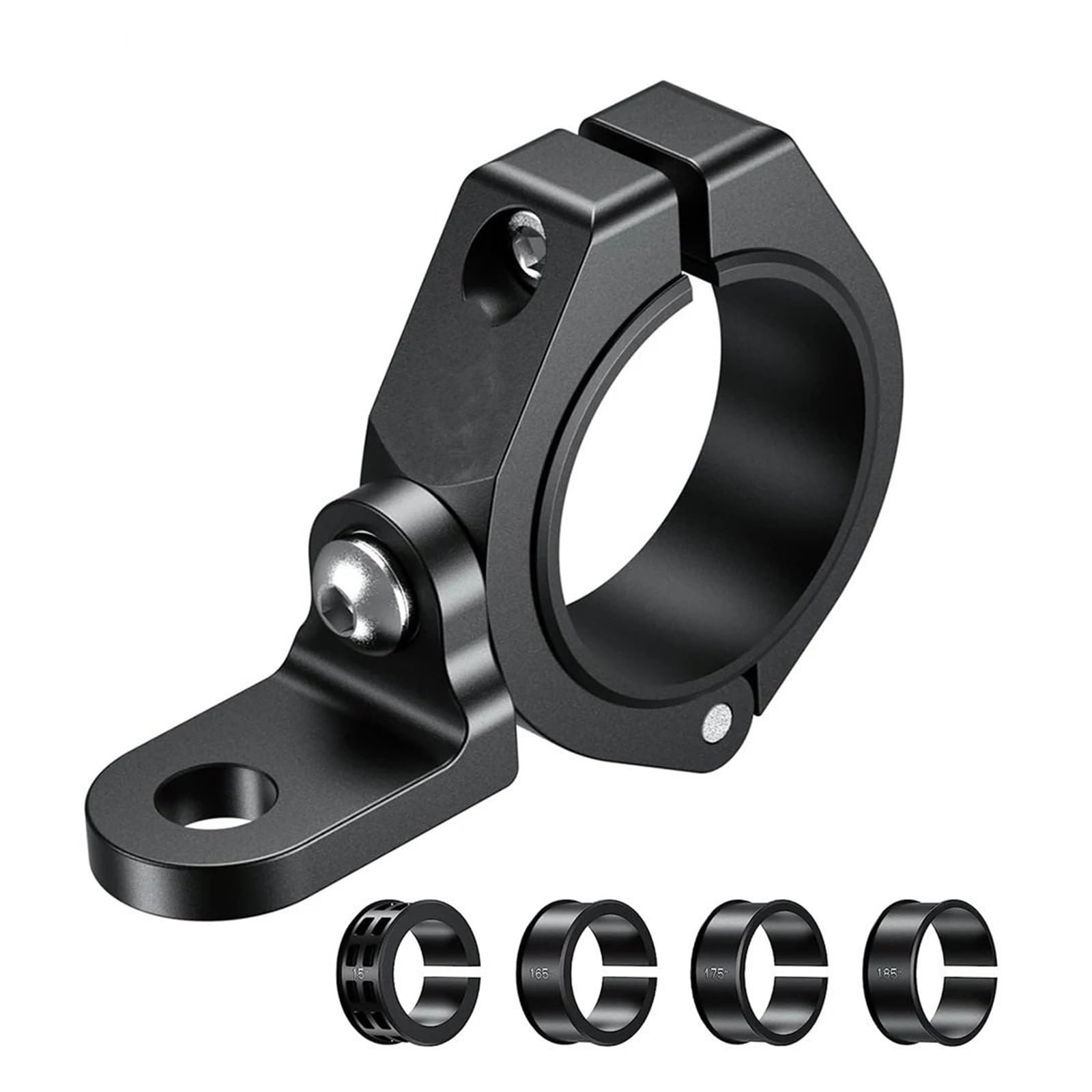 Headlight Bracket Aluminium Alloy Motorcycle Headlight Clamps Brackets UTV Light Flag Mount Solid Heavy Duty Roll Bar Lamp