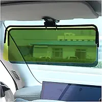 FSTURIOS Extensor de viseira solar para carro, extensão de viseira polarizada 2 em 1, bloqueador anti-UV para dia e noite, extensão de para-sol com clipe e bloqueadores de para-brisa HD antirreflexo
