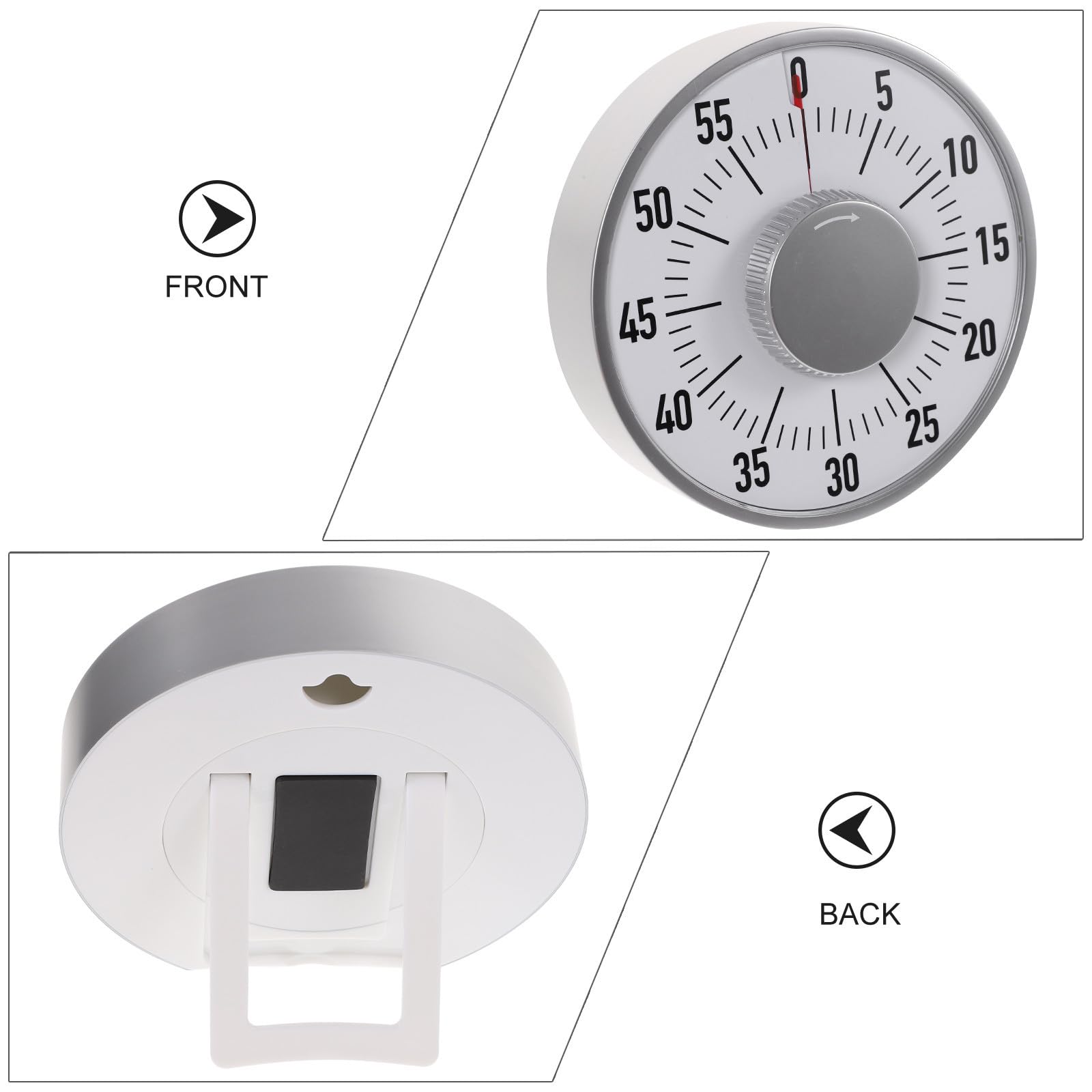 Mechanischer Küchentimer Countdown mit Wecker für Kochen und Backen