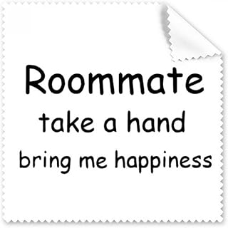 Roommate Take A Hand Bring Me Happiness Cleaning Cloth Phone Screen Glasses Cleaner 5pcs