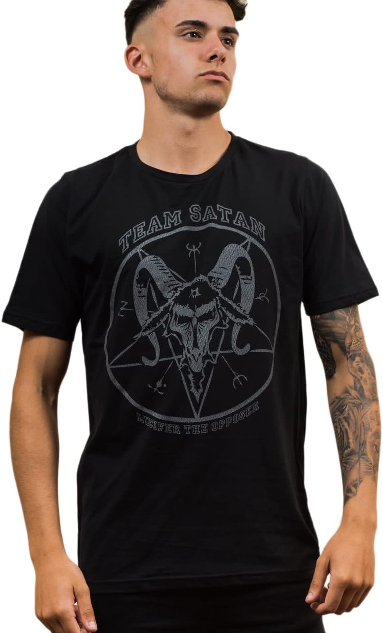 Darkside ClothingMens Satan Goats Head Genuine Darkside T Shirt