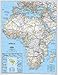 National Geographic Maps Africa Classic Wall Map Map Type: Enlarged and Laminated (46" H x 36" W)