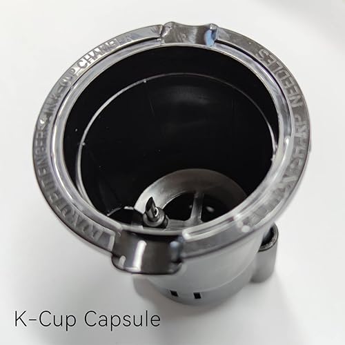 Miniatura 5 de Mecity Nueva versión 3 cápsulas de filtro cafetera KC101 incluyendo soporte para cápsulas K-Cup, 2 filtros para café molido y té suelto