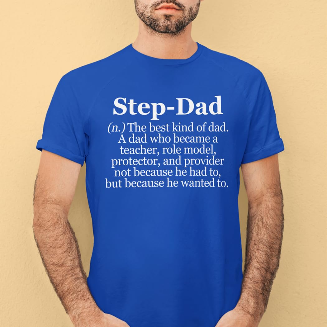 Step-Dad Definition - Camiseta de regalo para padrastro