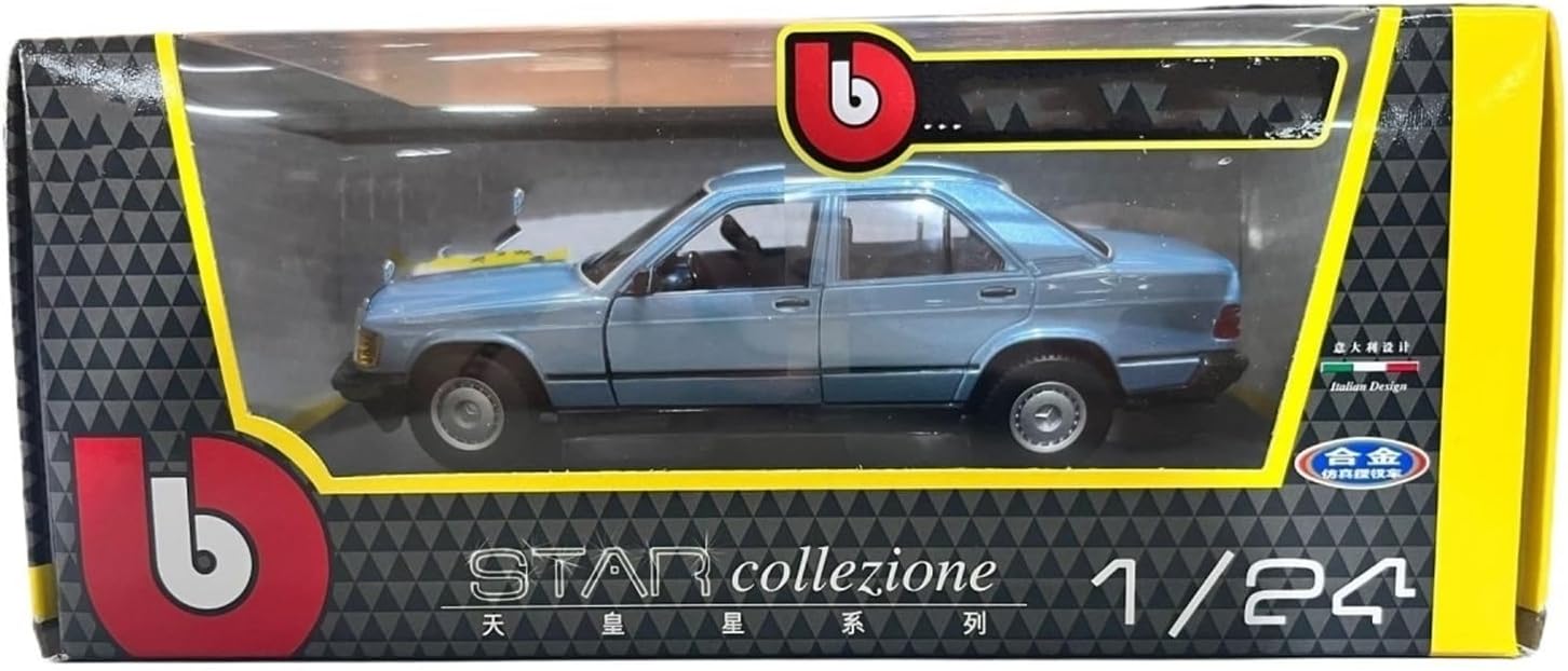 1:24 Alloy car ornament model red car model(Blue)