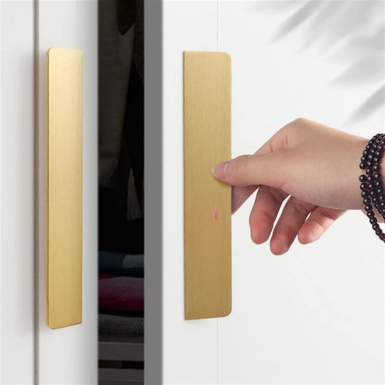 Bouton monotrou en cuivre pur pour moderniser les tiroirs et les placards de la cuisine