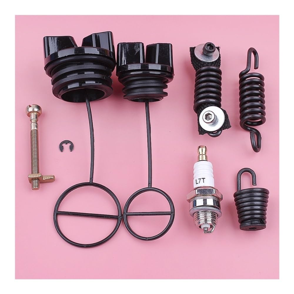 Set di Molle ammortizzatrici AV Buffer Adatte for Tappo Olio 350 351, tendicatena, Candela, Motosega, Ricambio.