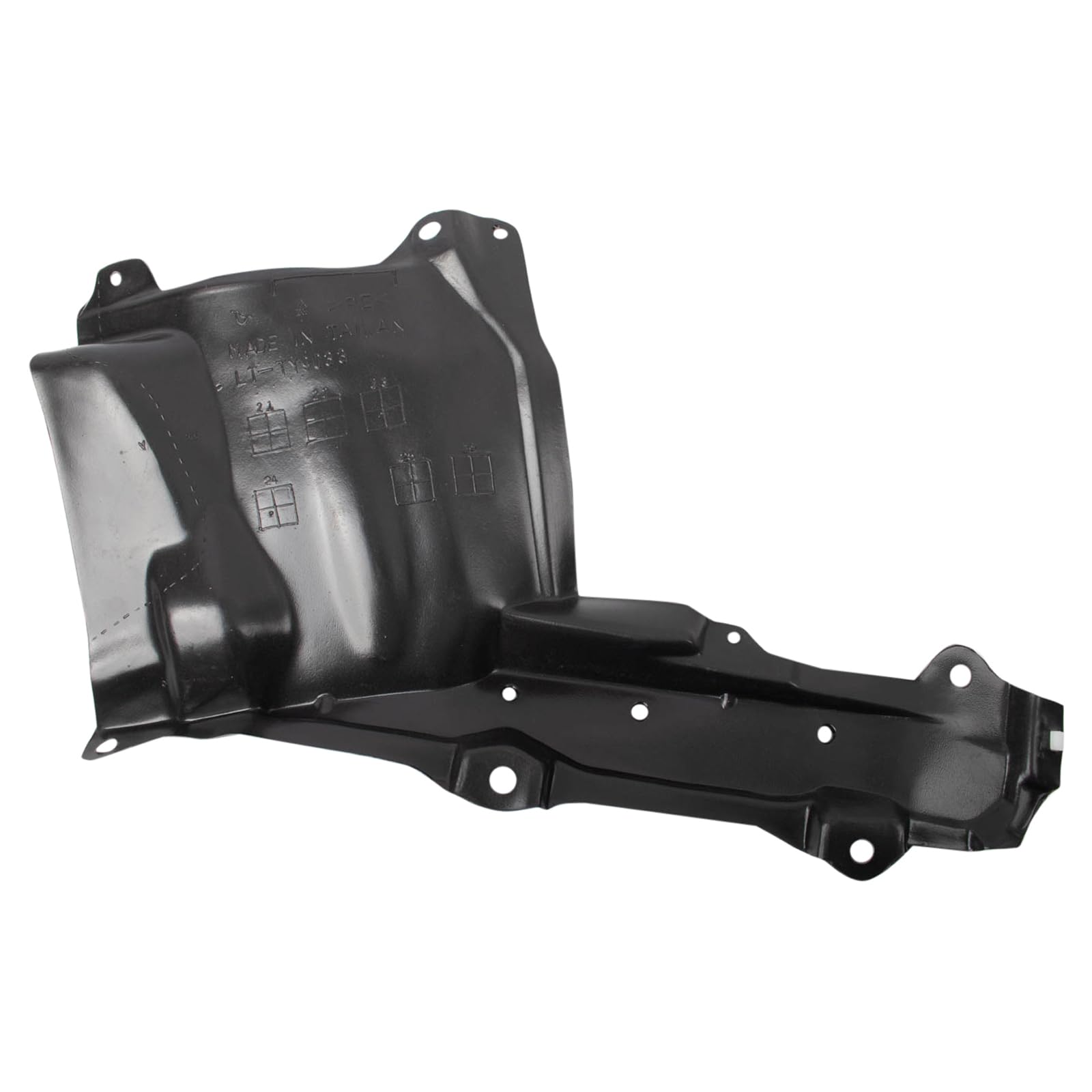 TRQ Left Engine Splash Shield Driver Side Compatible with 2019-2023 Toyota Corolla 2018 Prius Prius Prime TO1228270