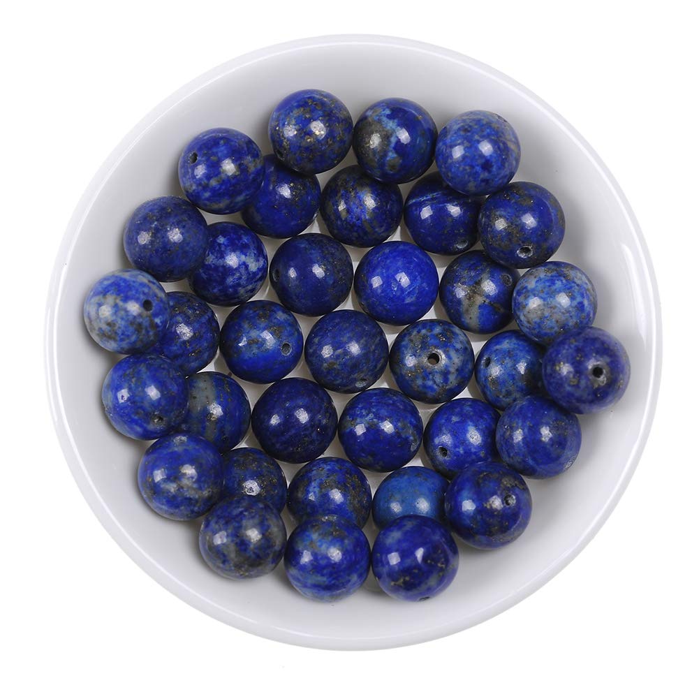 Lapislazzuli blu naturale semi preziosi rotondi 8 mm perline