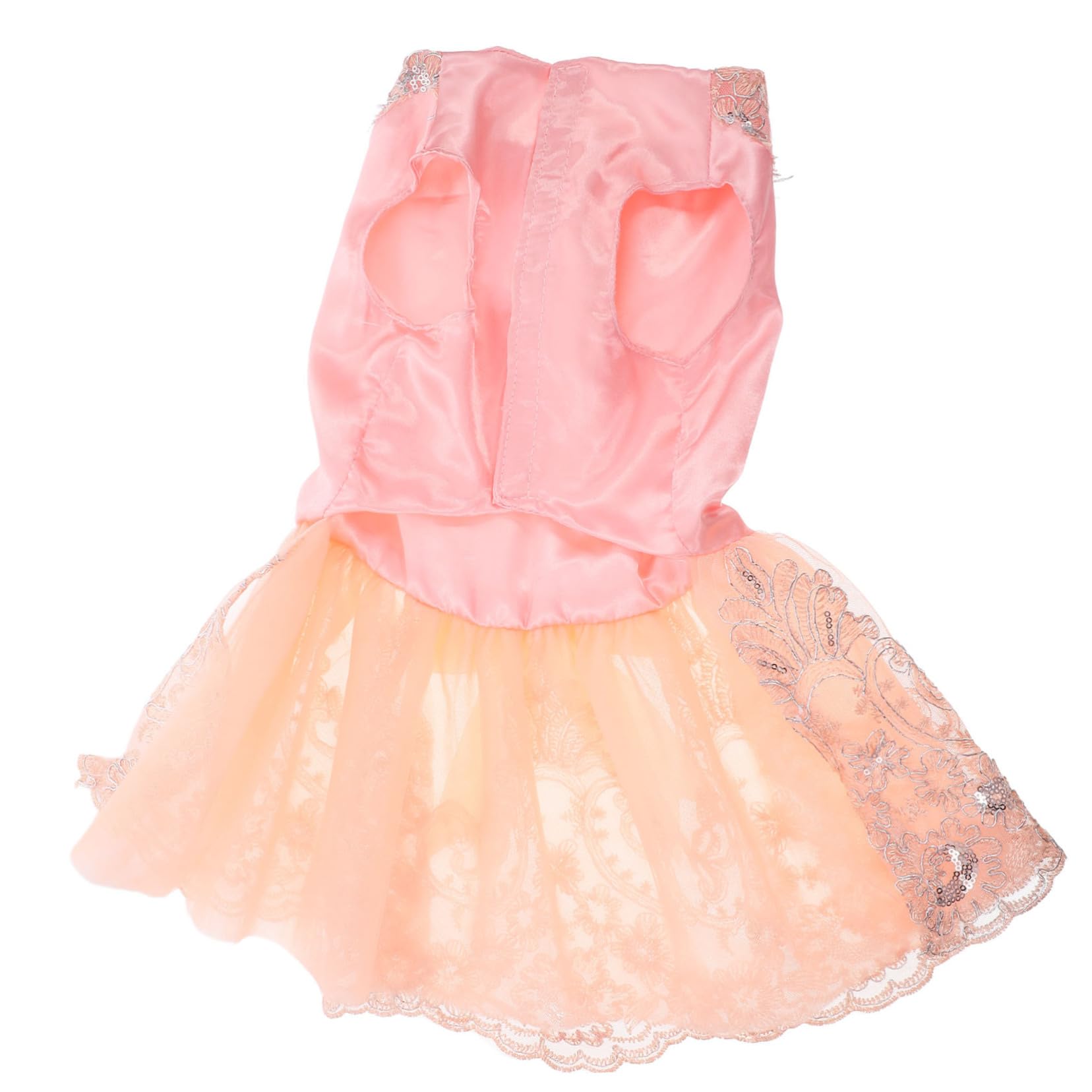 Robe brodée pour chien parfaite pour les photos de mariage