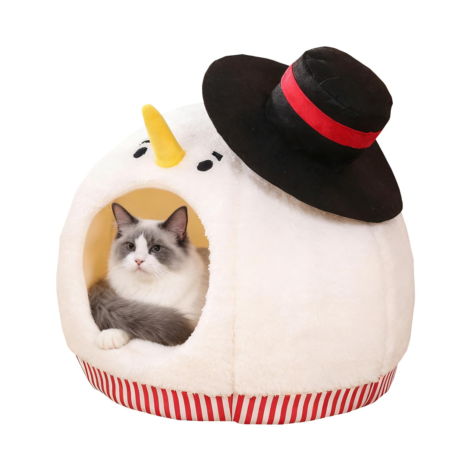 Lit d'hiver pour chat sur fenêtre ou canapé et en camping-car