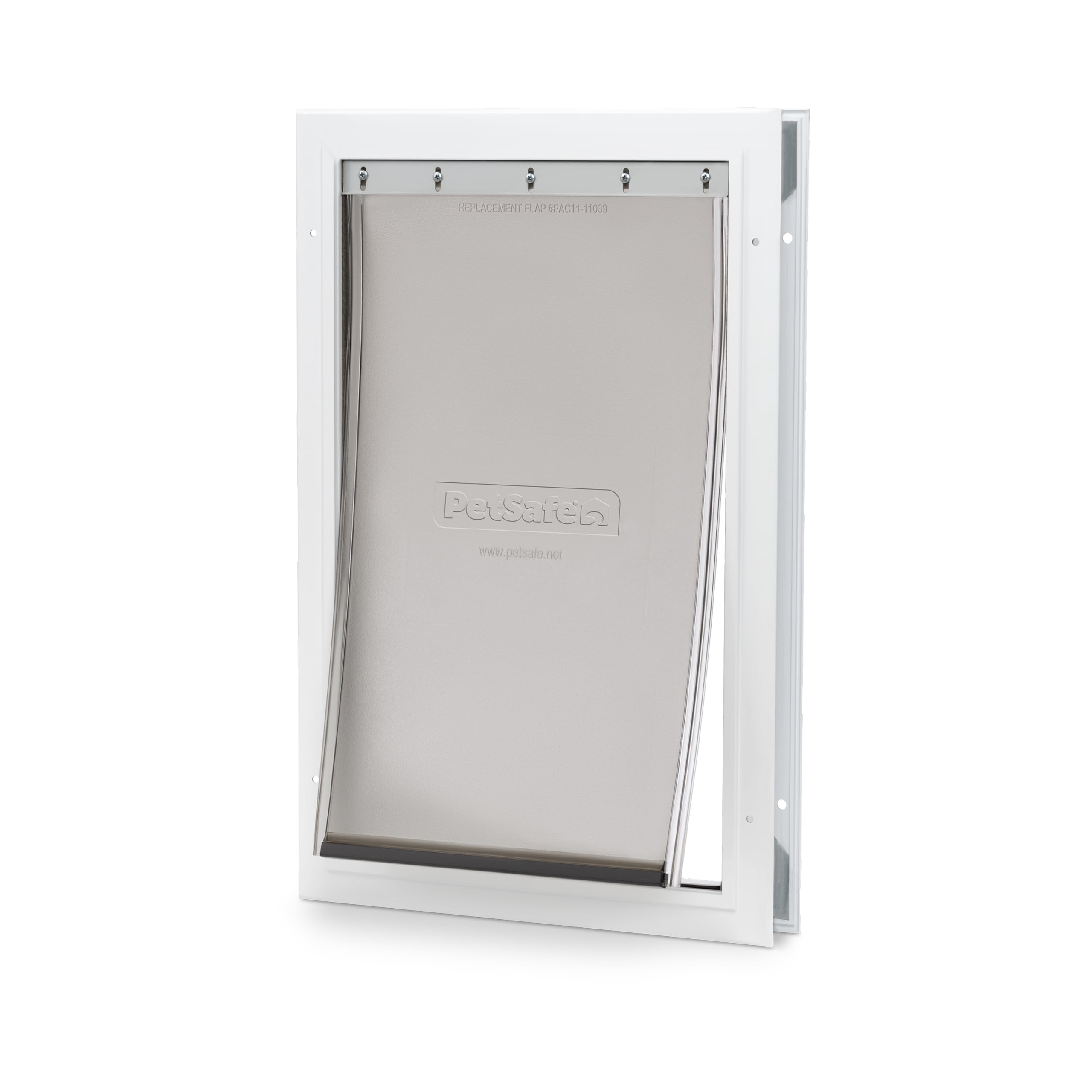 PetSafe Freedom Aluminum Pet Door Dog and Cat, Large, PPA00-10861, 10 x 16