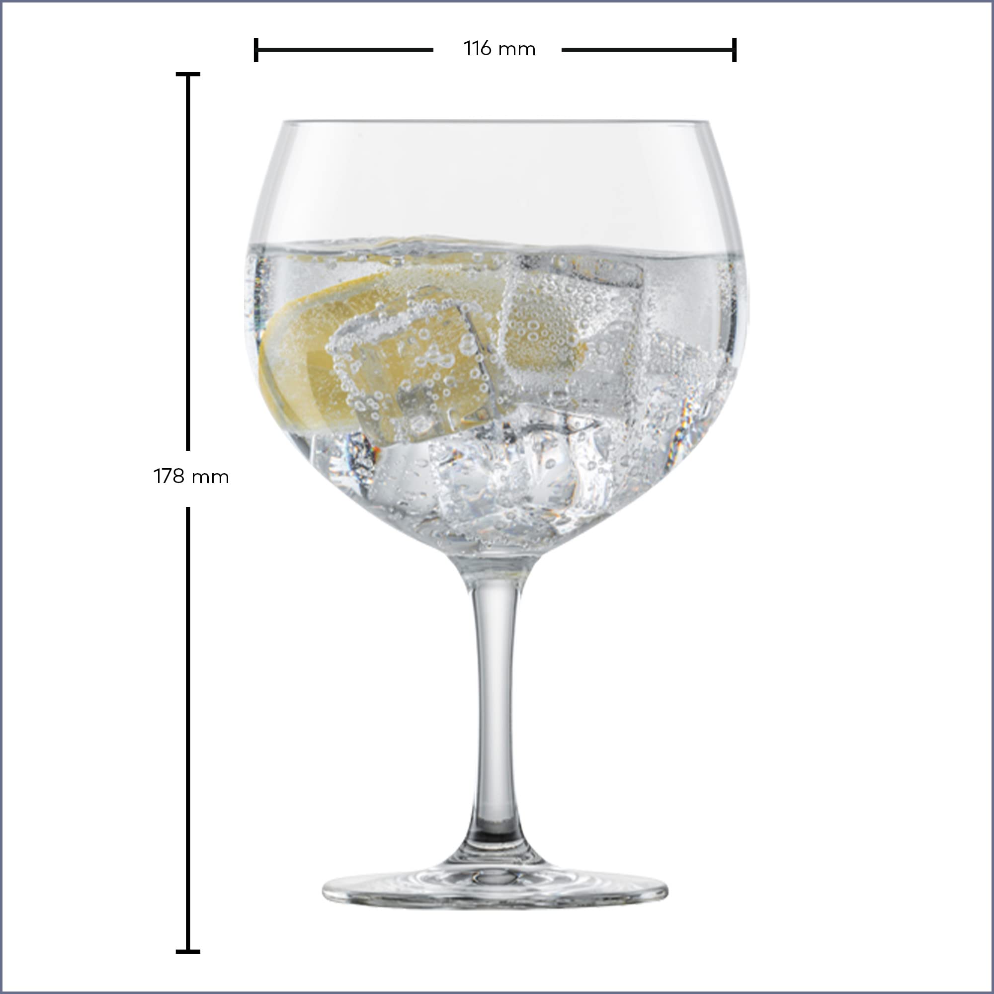 Amazon.com: Schott Zwiesel Gin Tonic Bar Special Glass (Set of 4 