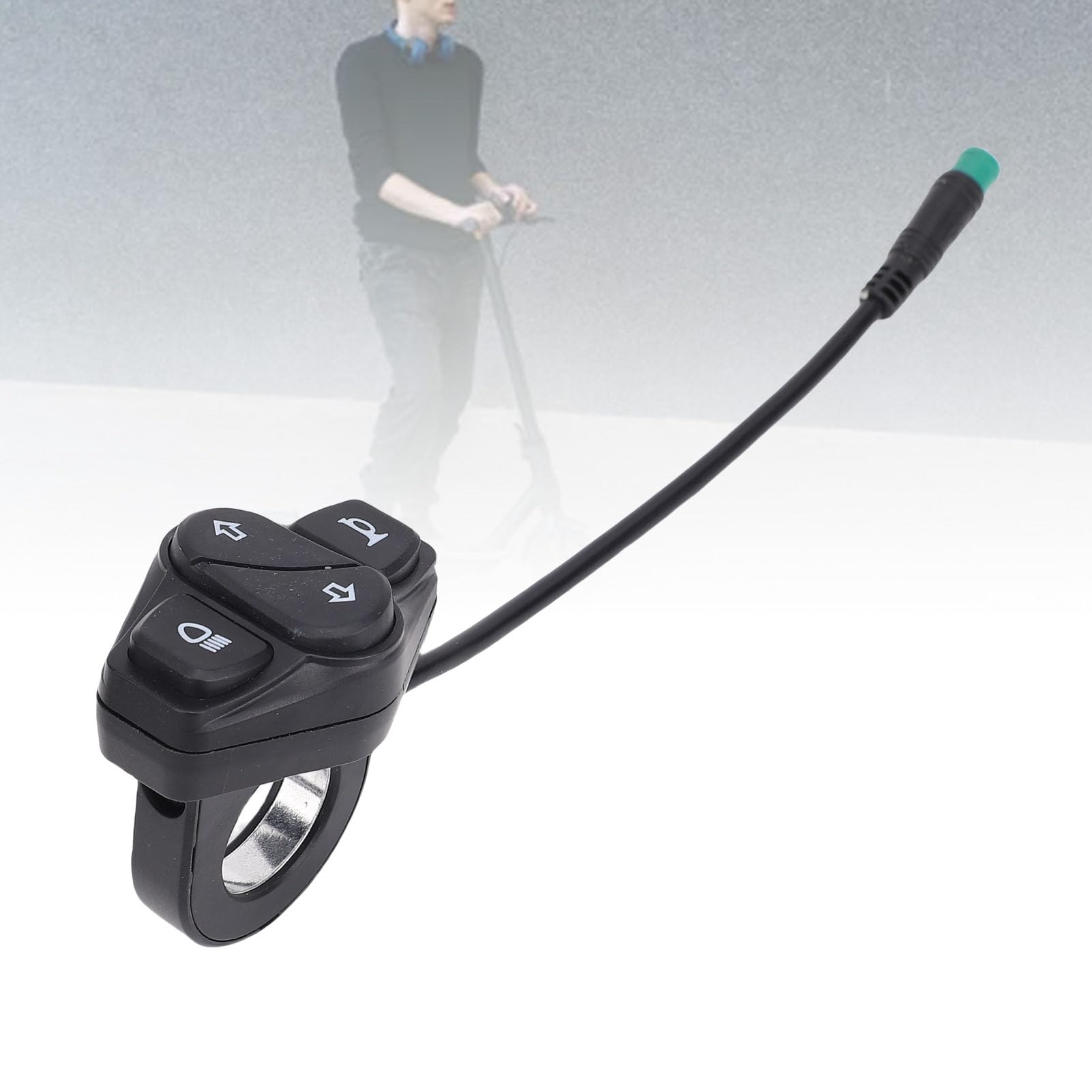 Interrupteur de Contrôle du Guidon électrique du Scooter, Commutateur Multifonction ABS pour Kukirin G2 Master Headlight Horn Turn Signal Contrôle