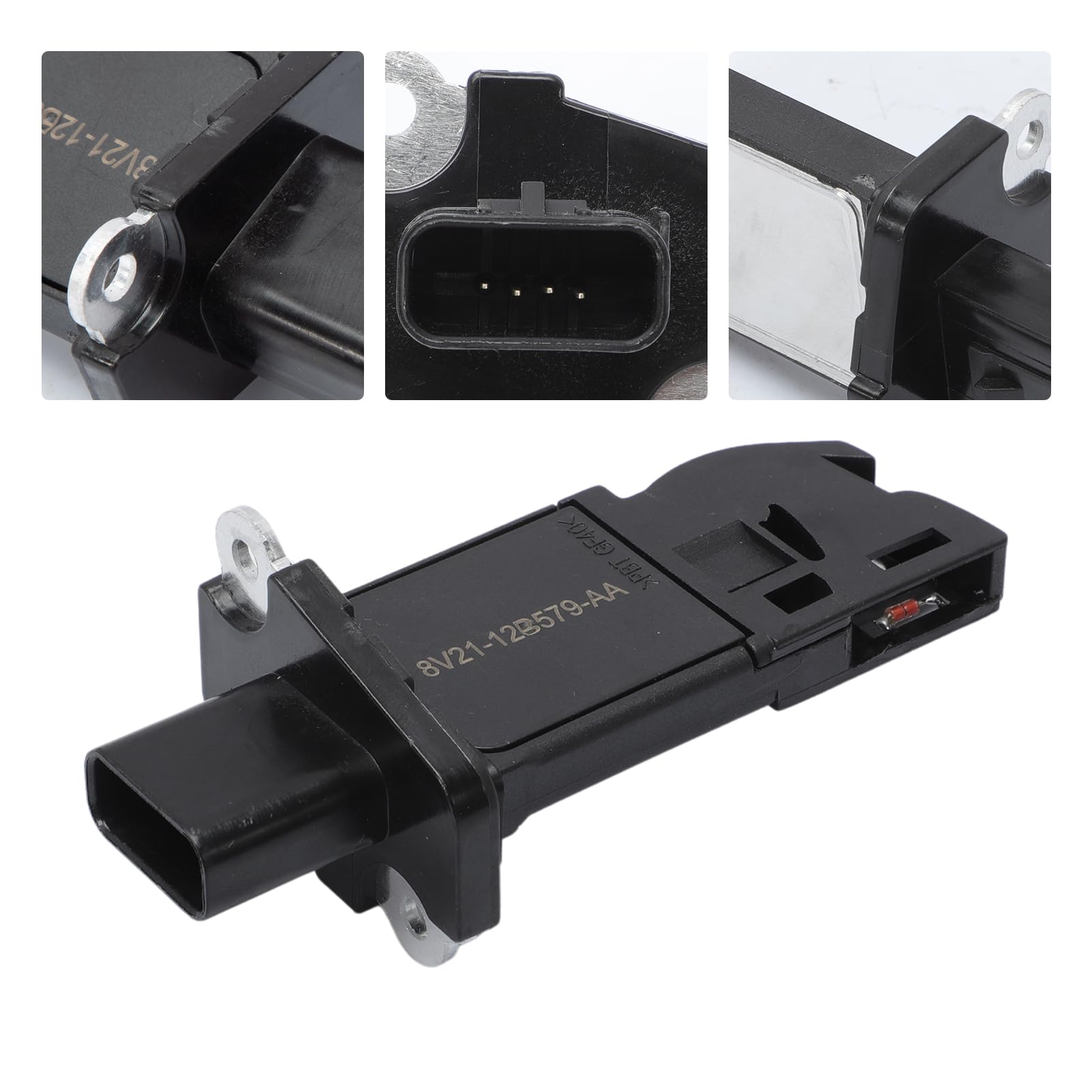 Capteur De Masse D'air (MAF) Attisfiera - Compatible Ford, Volvo, Land Rover | 8V21-12B579-AA | Facile à Installer - 2