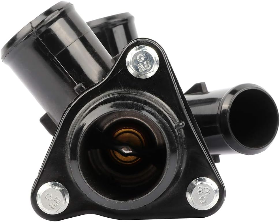 SCITOO Thermostat Housing Assembly AJ0315176A,YL8Z8592AB,902-810 for 2001-2004 for Escape,2001-2004 for Tribute Thermostat Housing/Water Outlet