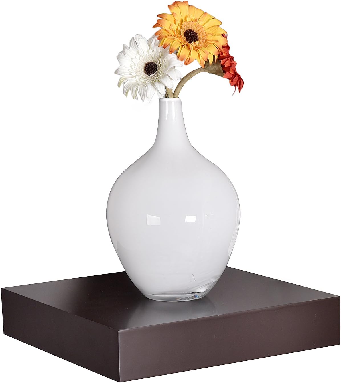 Welland Chicago Floating Wall Shelf, 10Inch, Espresso Tools & Home Improvement