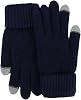 Gloves Winter Gloves, Fleece-lined, Thick, Windproof, And Cold-proof, Simple Knitted Wool -black