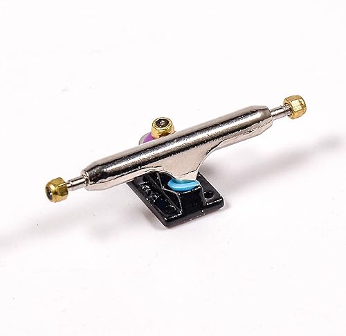 Miniatura 3 de Camiones de diapasón con bujes de uretano mejorados y copa de pivote, 1.339 in 1.260 in de ancho, pivote normal (negro, 1.339 in)