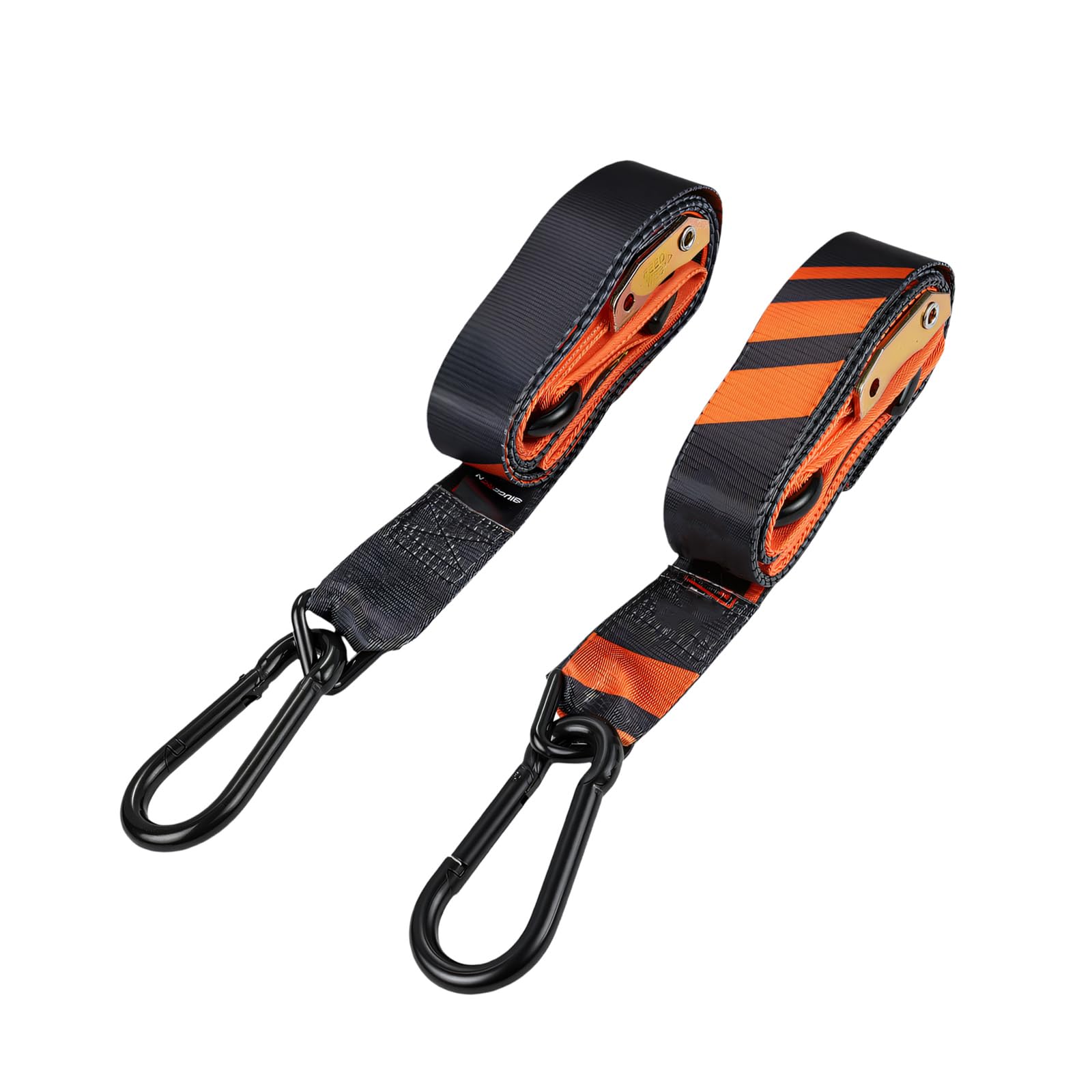 Sangle de sécurité pour Bagages, Sangle tissée de 38mm pour avec Crochets métalliques, Aide à l ' arrimage réglable pour Le Transport