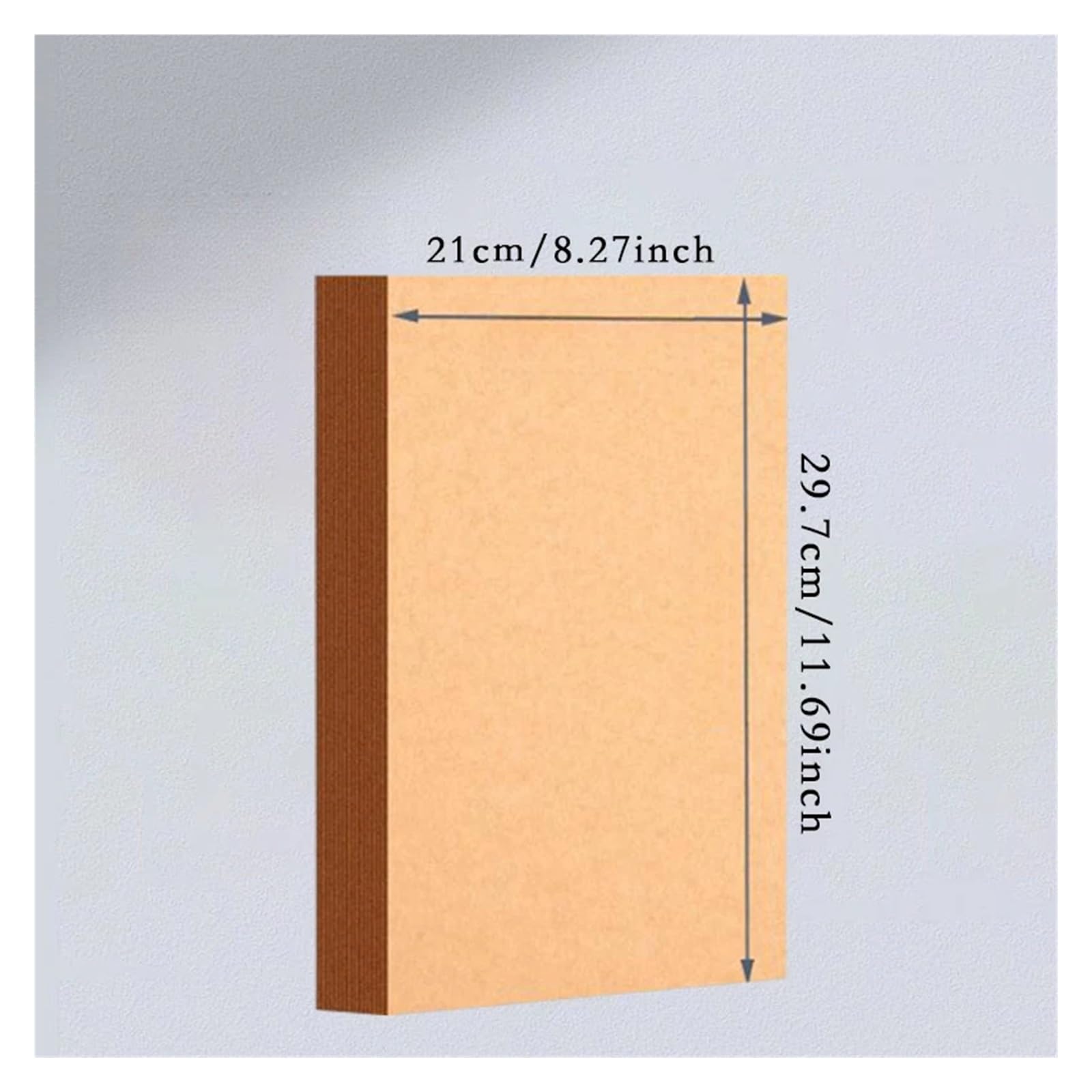 A4 200G 350G 50PCS braunes Kraftpapier für DIY, Hochzeitseinladungen