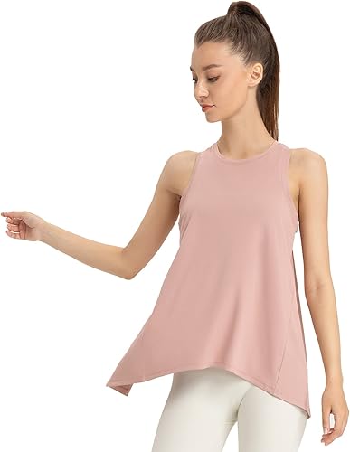 Miniatura 2 de Dream Slim - Camiseta de yoga sin mangas para mujer, linda y sexy, con espalda cruzada, holgada, para entrenamiento, deportes, camiseta sin mangas