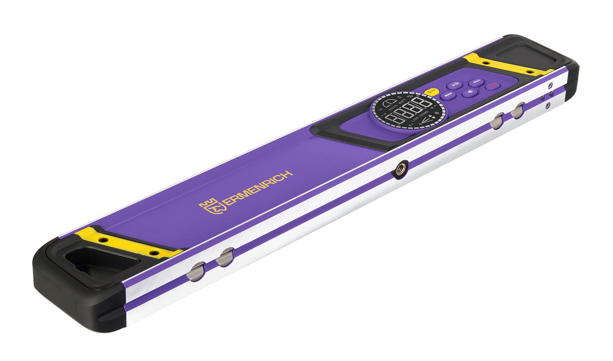 Verk LD40 Livella Digitale con Laser Integrato 0–360° Livella Elettronica 402 mm Cambio Unità Precisione ±0.1° Display LCD Spegnimento Automatico Allarme Sonoro IP54 per Edilizia e Fai da Te