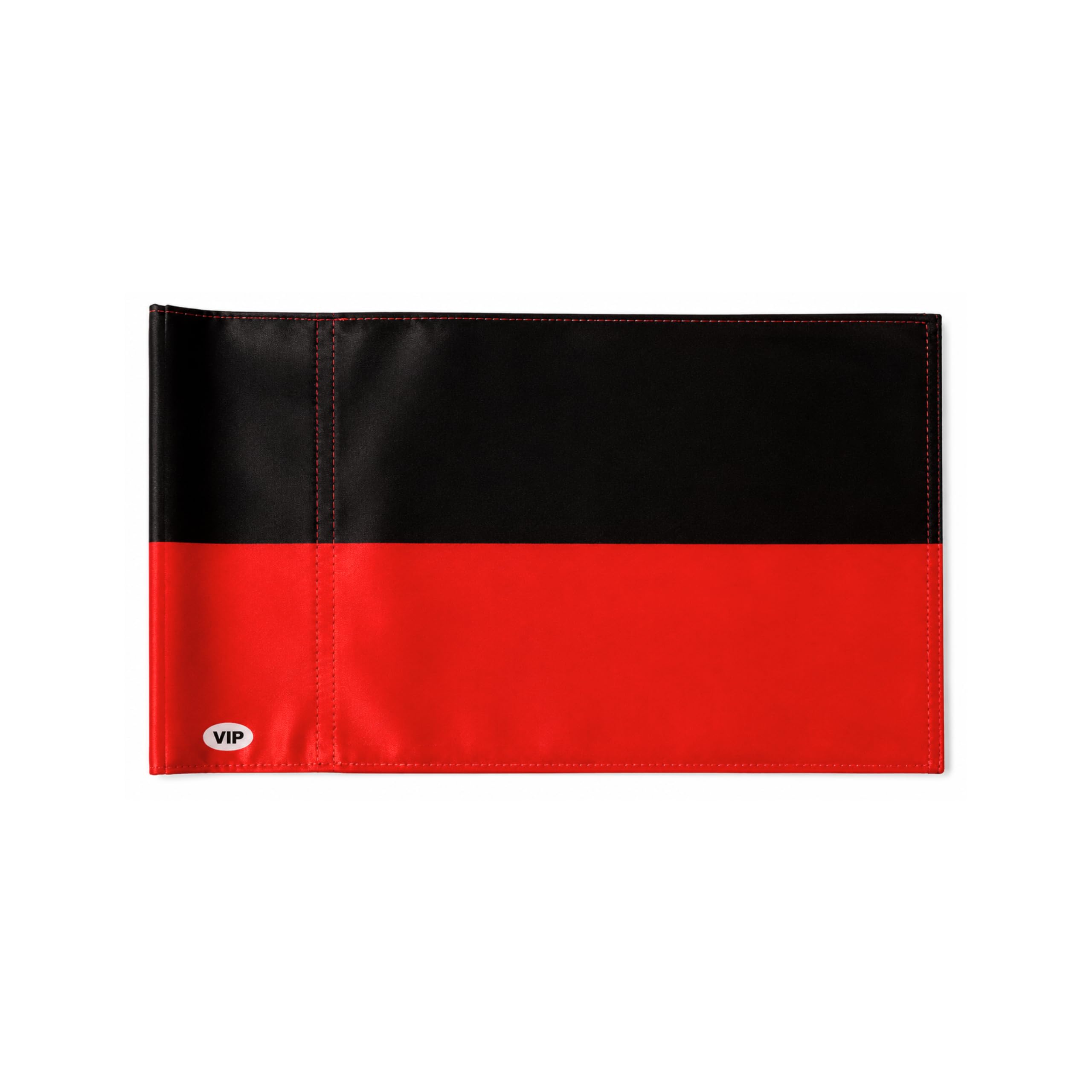 Trume DMK Car Bonnet Flag | Premium Polycotton Fabric | Black & Red | 10 x 6 Inch | Double-Sided | Flag Only | Made in India-image-10