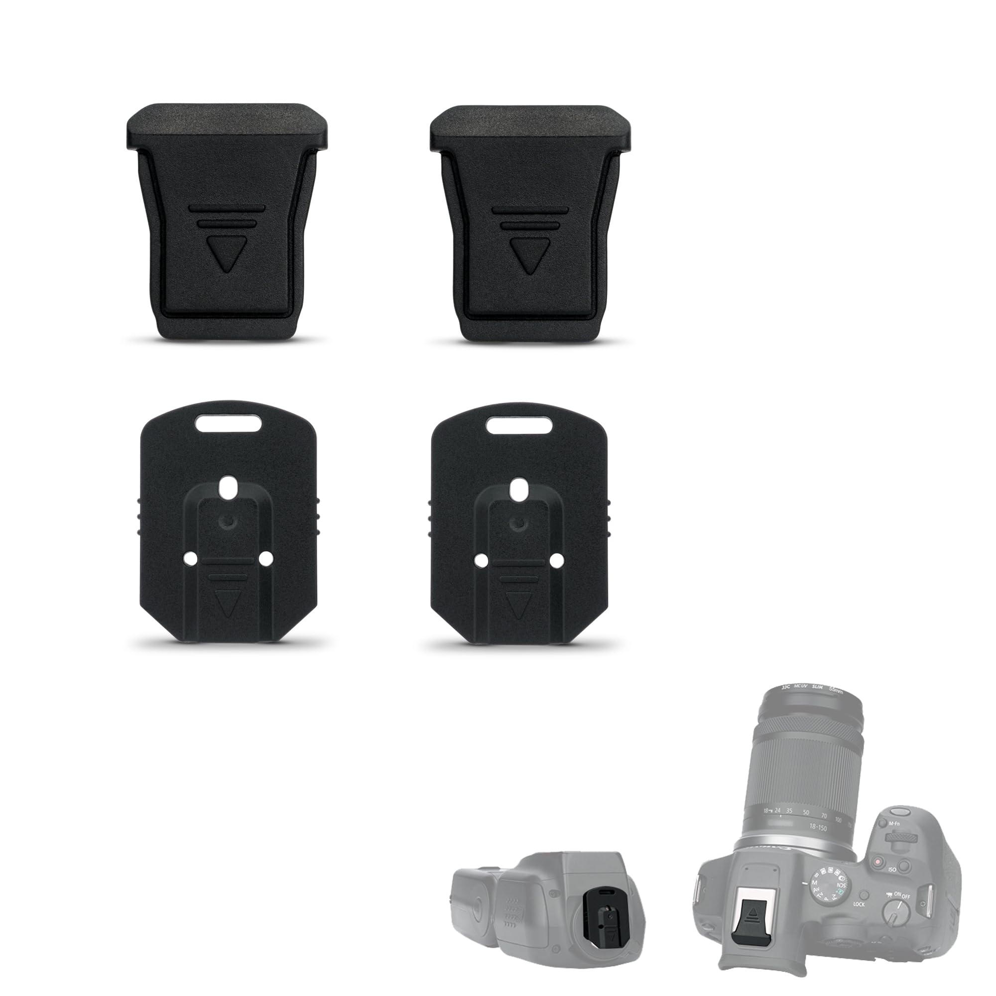 Amazon.com: 2Pack Camera and Flash Hot Shoe Cover Cap for Canon