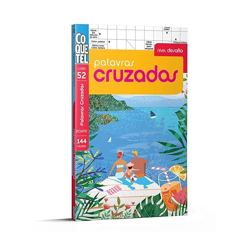Livro Coquetel Palavras Cruzadas Desafio Ed 52