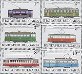 Bulgaria Prophila Collection Bulgaria 4144-4149 (Completa Edizione) MNH ** MNH 1994 Tram Automotrice (Francobolli per i Collezionisti) ferrovia/funicolare