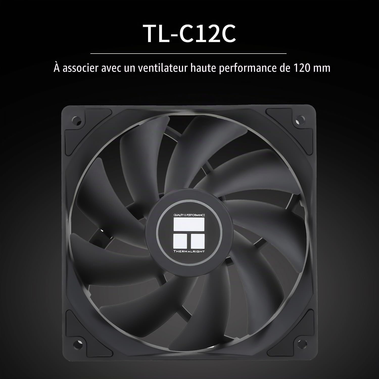 Thermalright Peerless Assassin 120 SE Refroidisseur d'air CPU double tour 6 caloducs double 120 mm TL-C12C PWM CPU pour AMD AM4/AM5/Intel LGA 1700/1150/1151/1200, technologie AGHP, couvercle en
