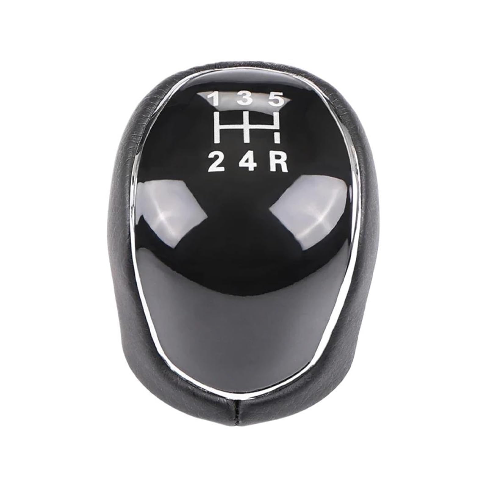 Htvtkrfgrl 5 Speed Knob Only Gear Knob Manual Style For Mondeo Mk4 For Focus Mk2 5-Speed / 6-Speed Gear Shift(5 Speed)