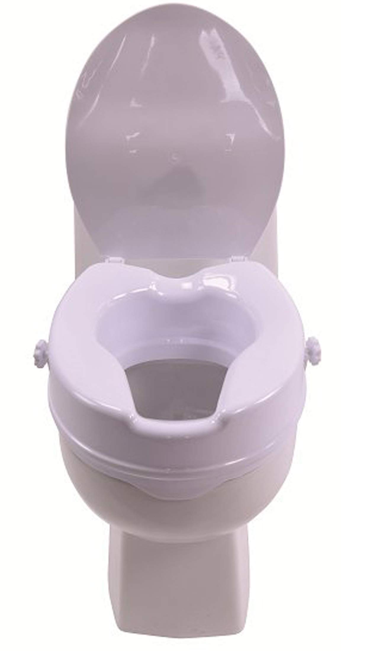 Antar AT51202 Toilettensitzerhöhung mit Deckel, 15 cm Größe, 1400 g