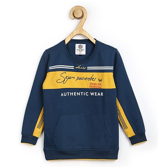 Alan Jones Clothing Printed Cotton Sweatshirt for Boys